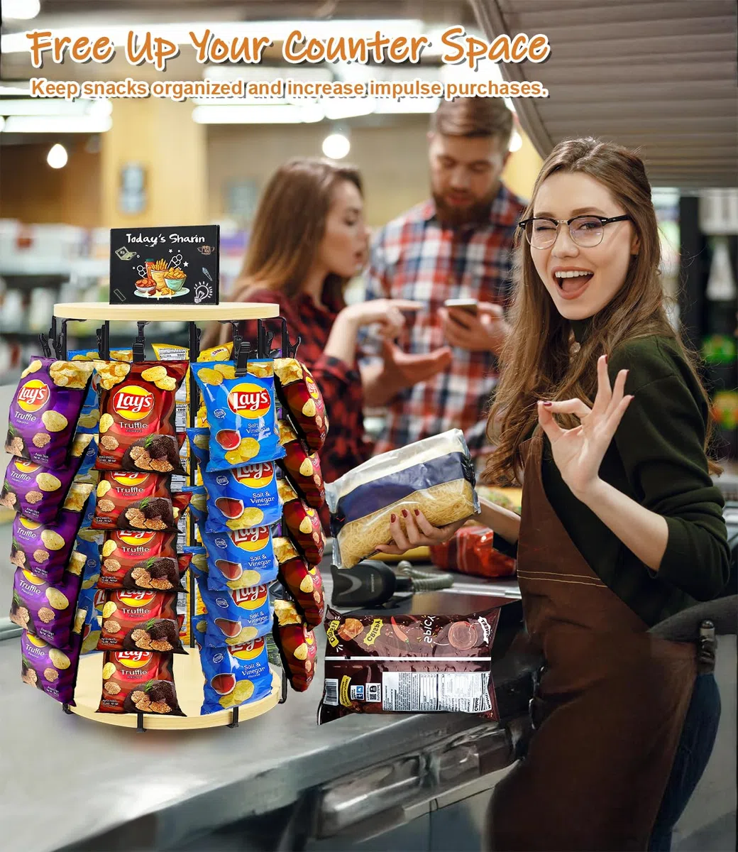 Candy Display Rack Xuanzhuan