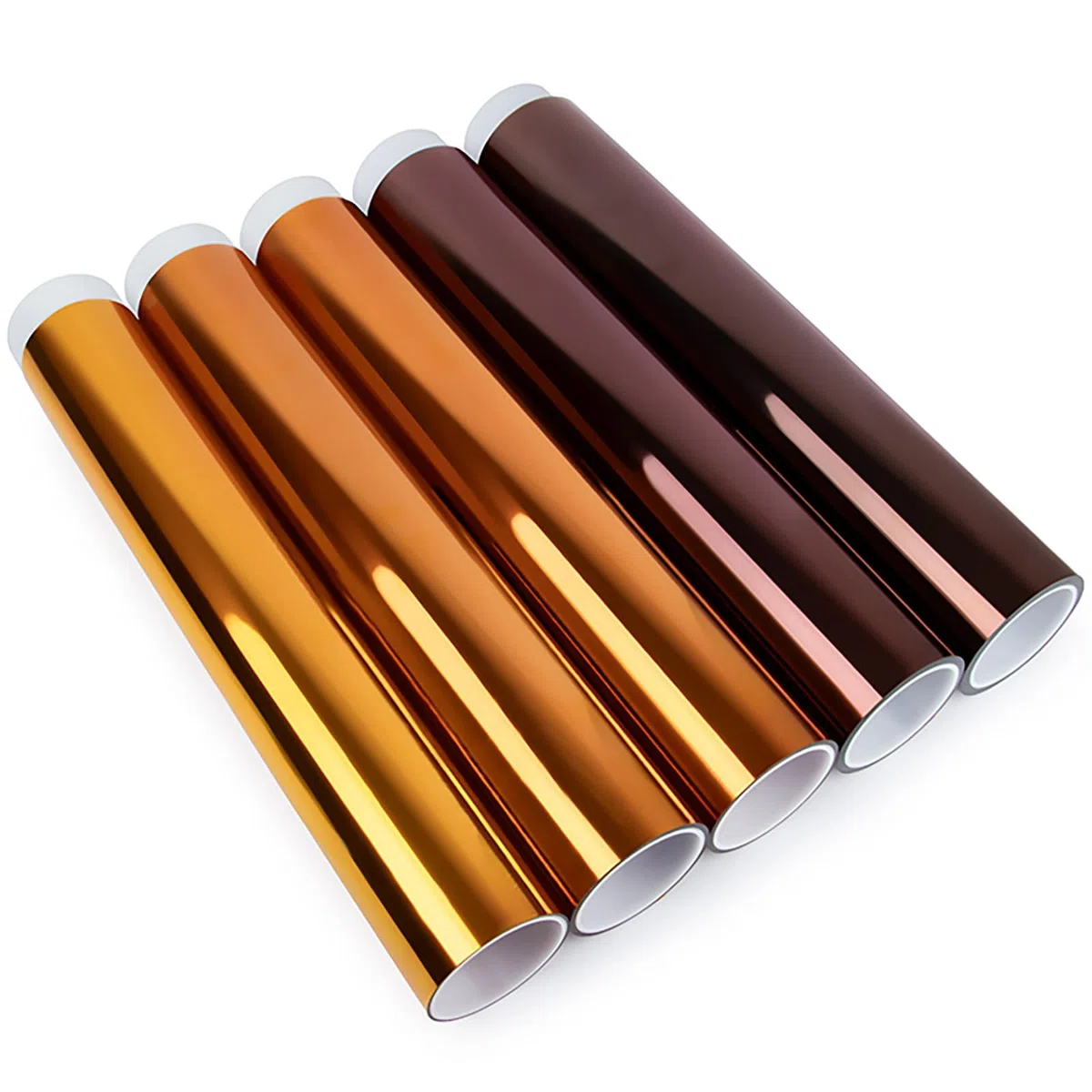 Polyimid PI Folie 0,2–1mm, 500/520mm Breite, Hochtemperatur- und Elektrisch Isolierende Hitzeresistente Kapton Folie für Elektronik, Motoren und Industrieanwendungen,0.2x520mm