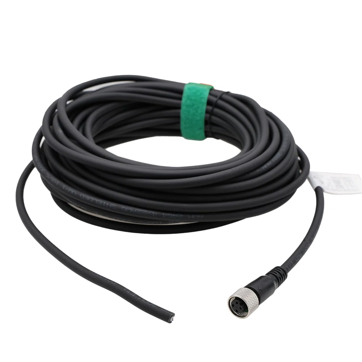 HangTon Sensorgeber-Stellantrieb, M12 A, kodiert, 4-polige Buchse, Abschirmkabel zum Öffnen von Draht für industrielle Automatisierung, Gerät-Netzwerk-Gerät, Canopen, IO Link, Profibus, 10 m