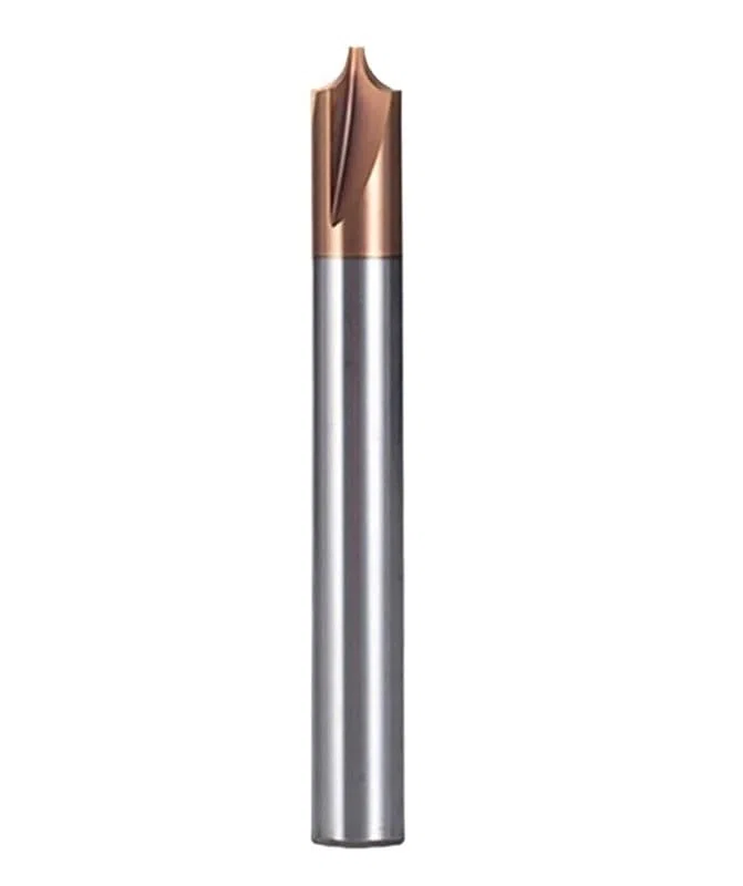 1 Stück HRC55 Radius-Eckenrundfräser R0,5 R1 R2 R3 R4 R5 Fasen-Außenradius-Fräser CNC-Werkzeug Schaftfräser(D12xR5x60Lx4T Steel)
