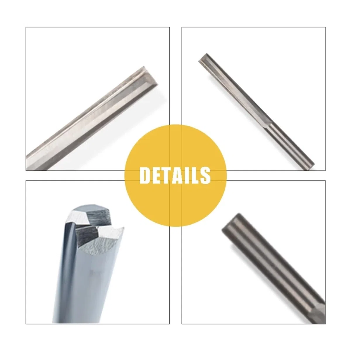 10 stücke 5mm Zwei Flöten Gerade Schlitz Bit Holzschneider CNC Vollhartmetall Zwei Doppelflöte Bits CNC Fräser (Size : 5x25x50)