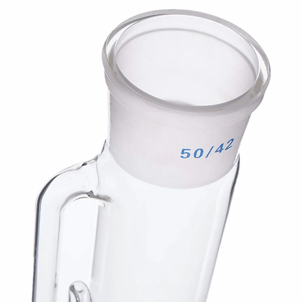 500/1000 ml Soxhlet-Extraktor-Kit, Soxhlet-Extraktionsgerät mit Kondensator, Flachbodenkolben, Laborglas (500ml)
