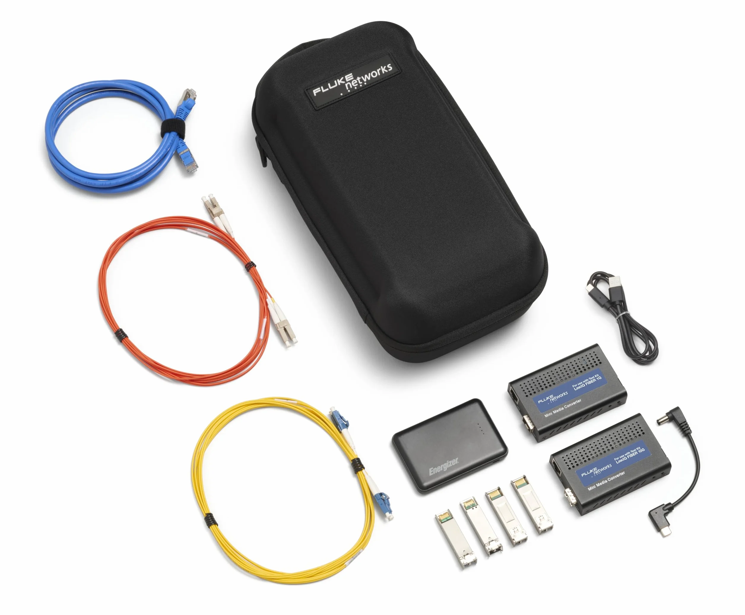 Fluke Networks LIQ-Kit mit Remote-ID, sonde, glasfaser-medienkonverter-Kit