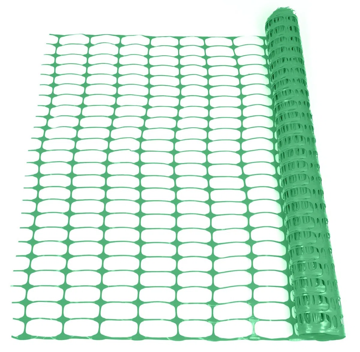Floordirekt Hühnerzaun Viehzaun Schutznetz grün - 1m hoch 50m lang, zuschneidbar - Wiederverwendbare Absperrung Weidezaun robust (grün, 50m)