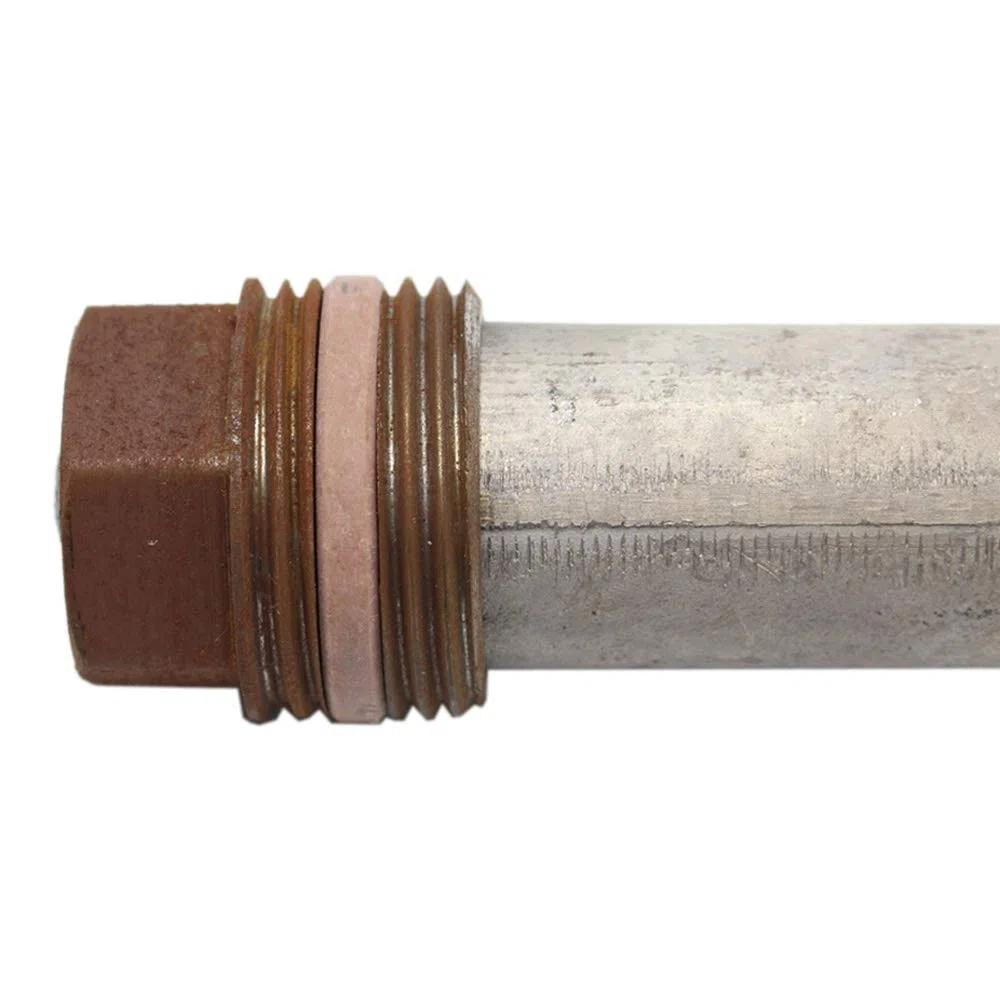 Magnesiumanode 550 x Ø33mm, DN40 1 1/2" Opferanode Schutzanode