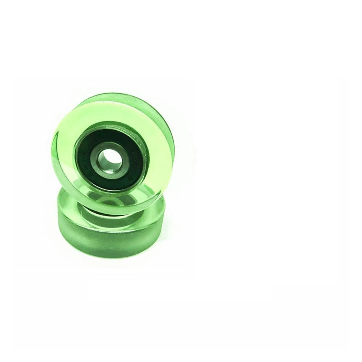 1pcs 6x30x9 Covered Bearing Pulley PU62630-9 30mm Diameter 6mm Shaft PU Coated Roller 6 * 30 * 9(PU62630-9 6x30x9mm)