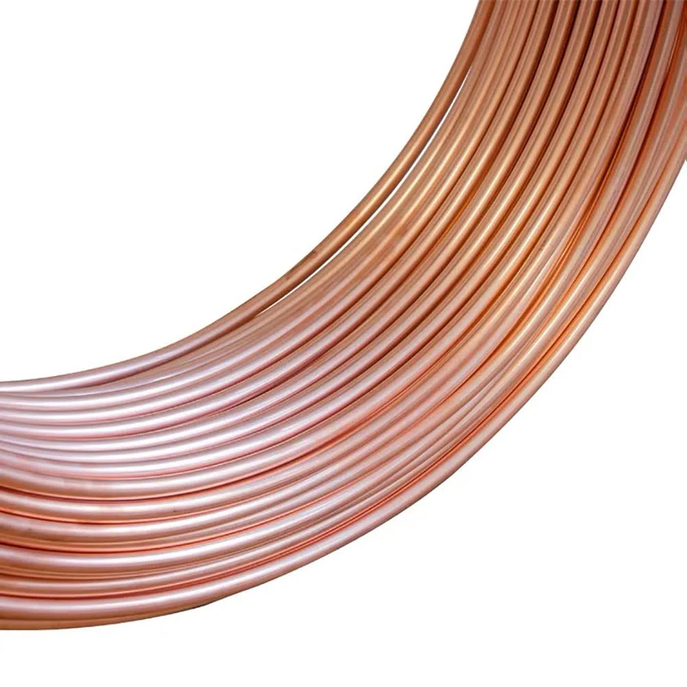 Kupfer kühlrohr Weiches Kupferrohr für Kühlgerät OD2mm2.5mm3mm4mm5mm6mm6.35mmDicke0.5mm1mmLänge3m,6.35mm*0.7mm*3m