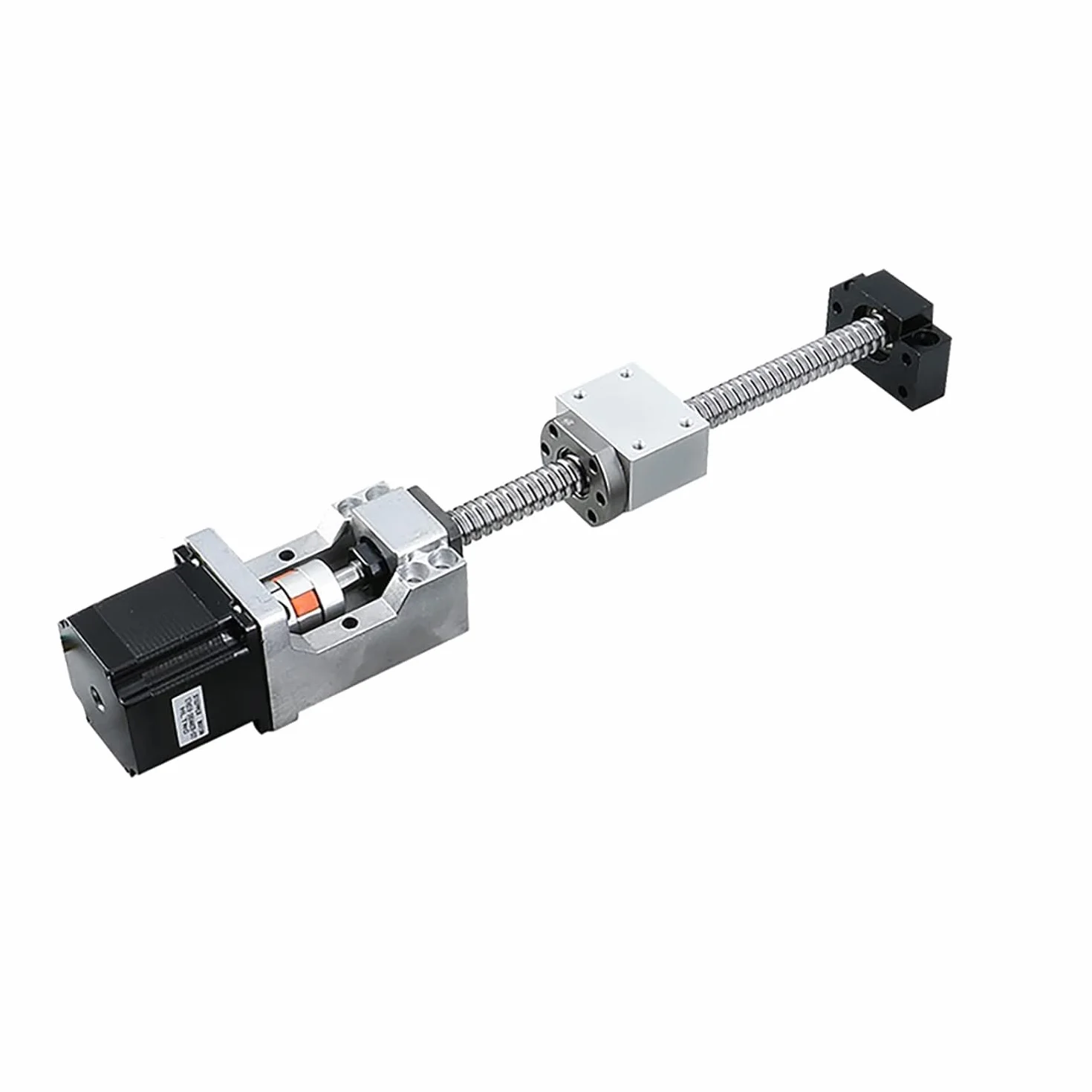 Motorhalterung und BK12 Lager-Endstützblock für Nema 24 Servomotor und 16mm Kugelgewindespindel SFU1604 SFU1605 SFU1610 als CNC-Kit-Komponenten