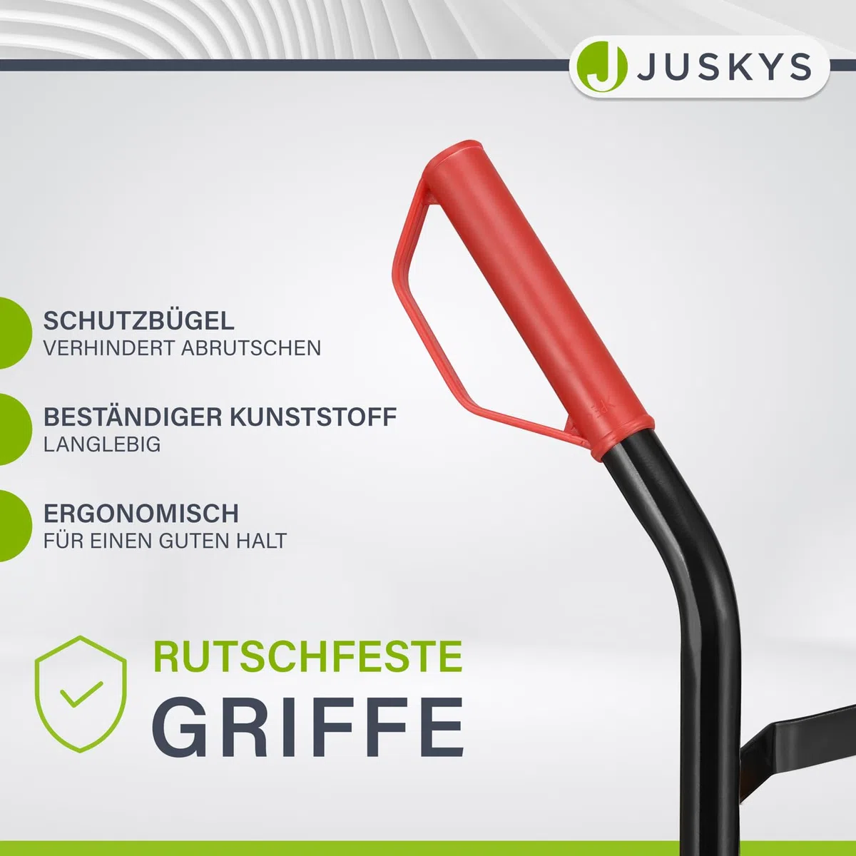 Juskys Sackkarre Basic klappbar - Transportkarre mit großen Luftreifen & massivem Stahlrahmen - Handkarre für Umzug & Getränkekisten