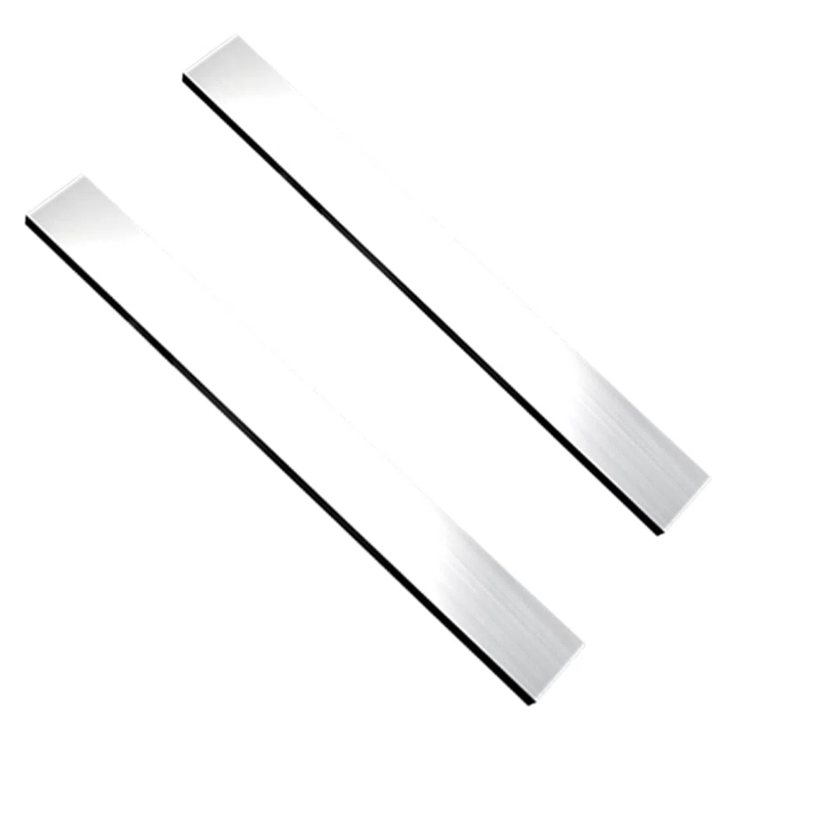 2 Stück HSS Schnellarbeitsstahl-Rechteckfräser-Rohlinge 2 x 30 x 200mm HRC 60-63 für Dreh- und Fräsfräser, Sowie für Den Werkzeugbau