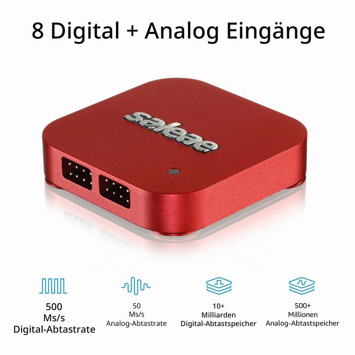 Logic Pro 8 (Rot) - Saleae Logikanalysator, 8 Kanäle