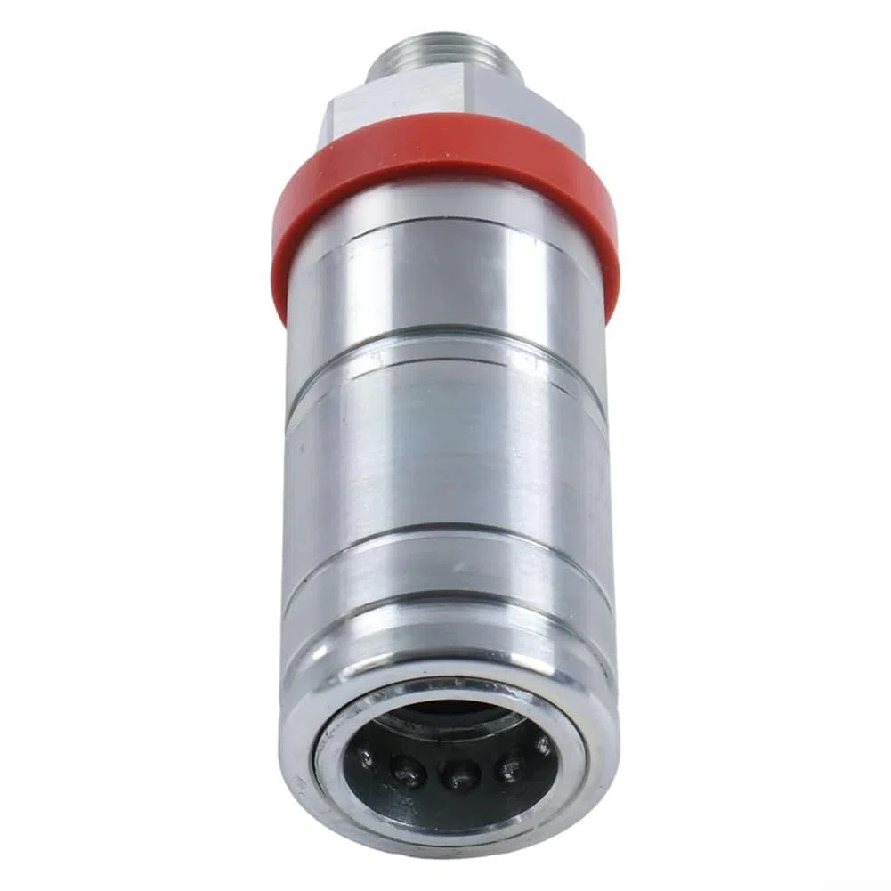Hydraulische Schnellverbindungskupplung SJ11129 RE219420 M22 x 1,5 Stecker kompatibel mit 5200 5300 5400 Serie Traktoren 1/2 Zoll Stahlkupplung