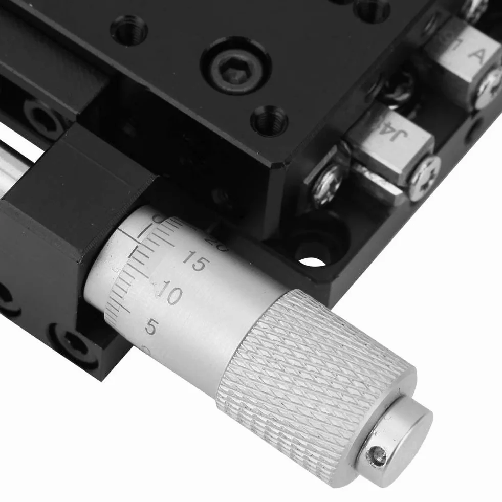 SEMX40-AS X Micrometh Manual Feine Tuning Cross Roller Präzision Lineare Stufen X Lineare Stufen Für Produktionsmaschinen-Testgeräte 40 * 40 Mm