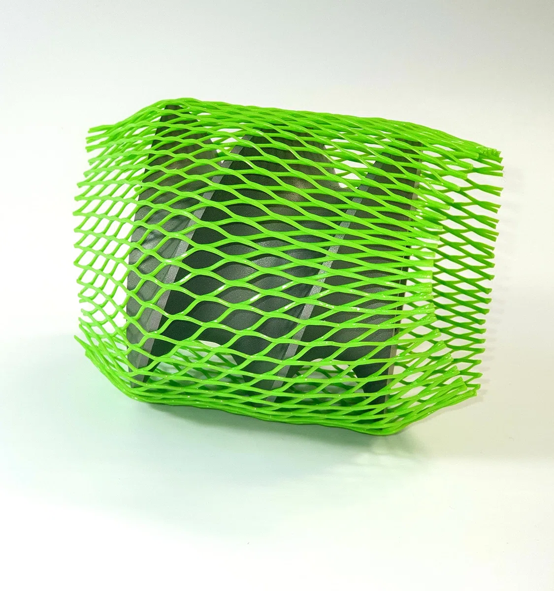 Ø40-80mm | SALATGRÜN | Netzschlauch Verpackungsnetz Netzschutzschlauch | 50 Meter | Starke Ausführung 50g/m