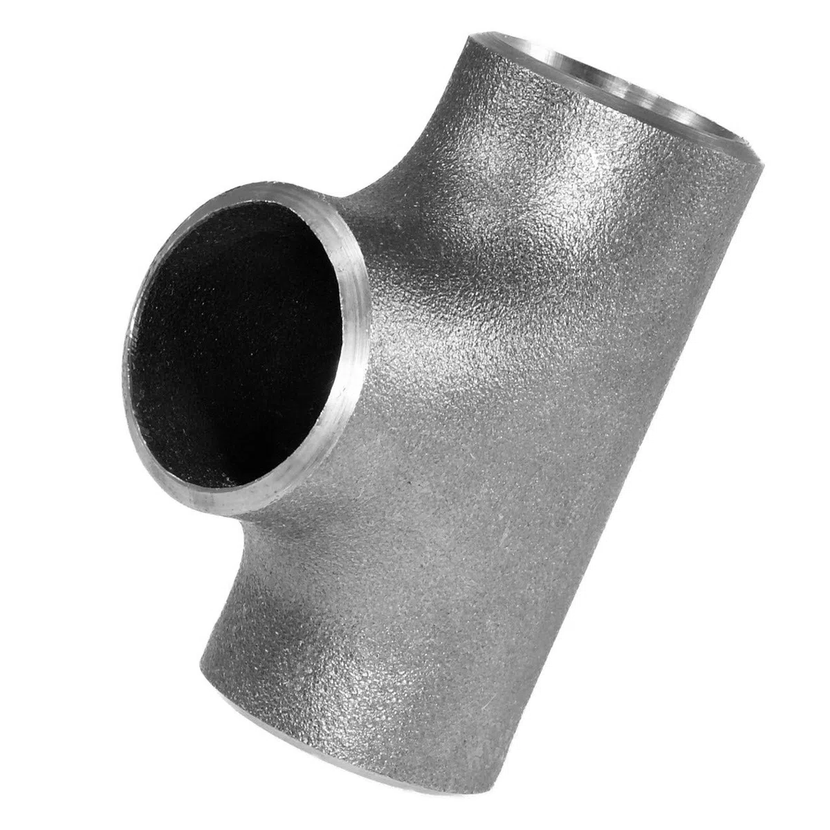 Schweiß T-Stück 88,9 mm 3" DN 80 schwarz