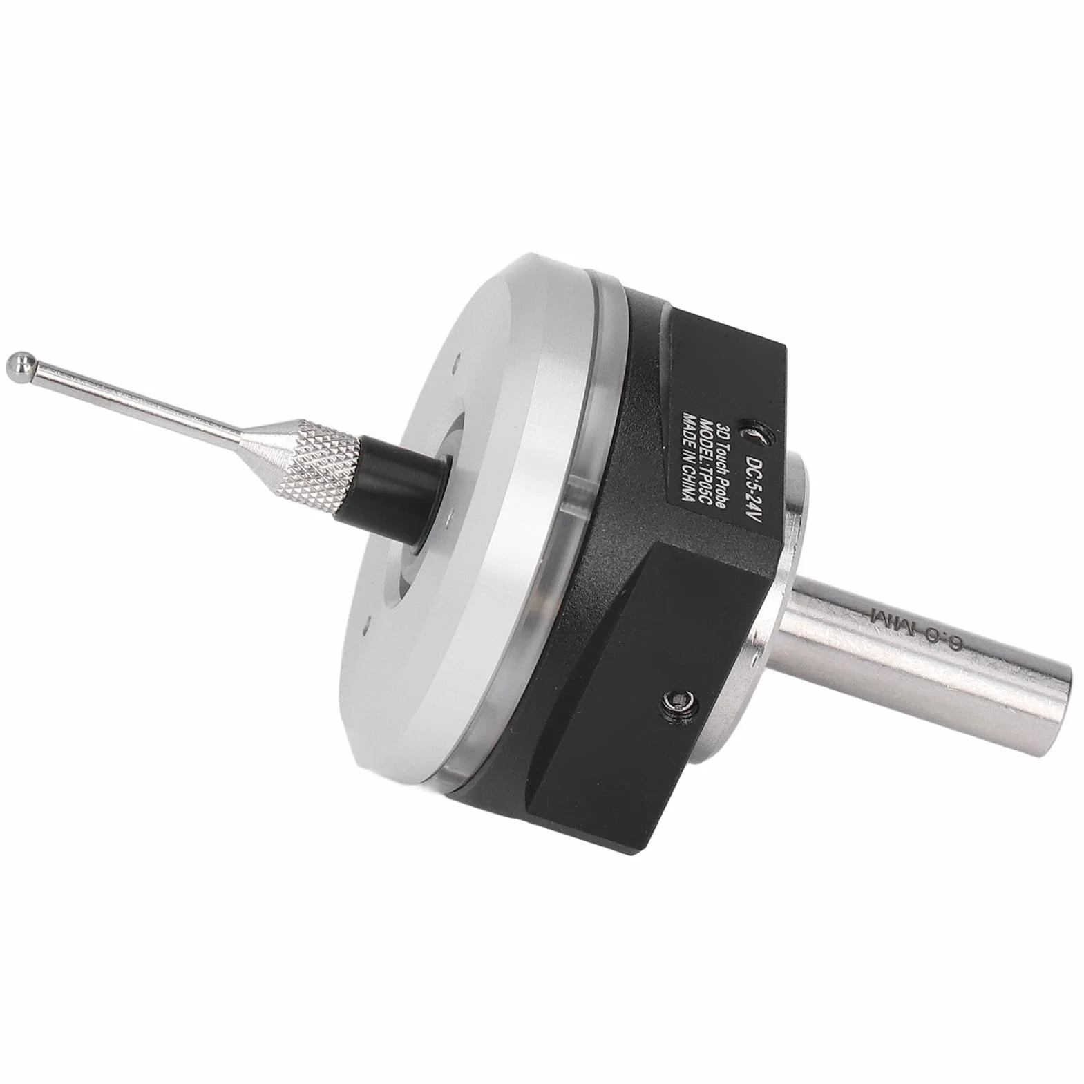 3D Finder High Accuracy Locator Wolframstahlkugel für CNC-Ausrüstung DC 5~24 V Edelstahl Wolframstahl Aluminiumlegierung mit Signallichtaufforderung