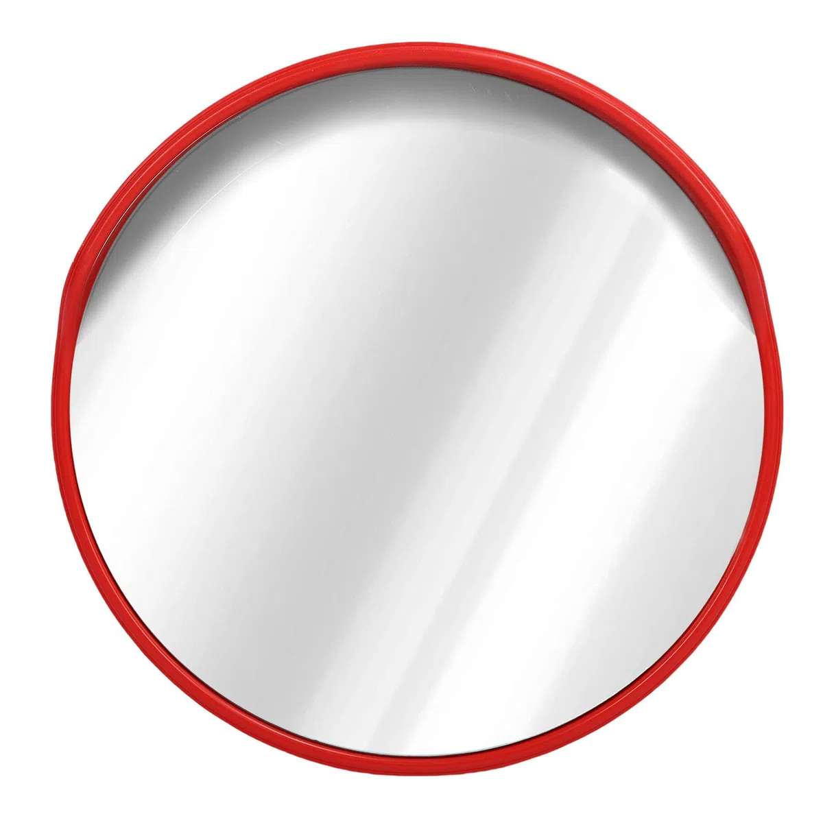 Konvexer Spiegel, Bruchsichere PC-Oberfläche, Verstellbarer Weitwinkel-Sicherheitsspiegel, Toter-Winkel-Spiegel mit 60-mm-Stangenhalterung für Einfahrten, Garagen, Flure, (30 cm)