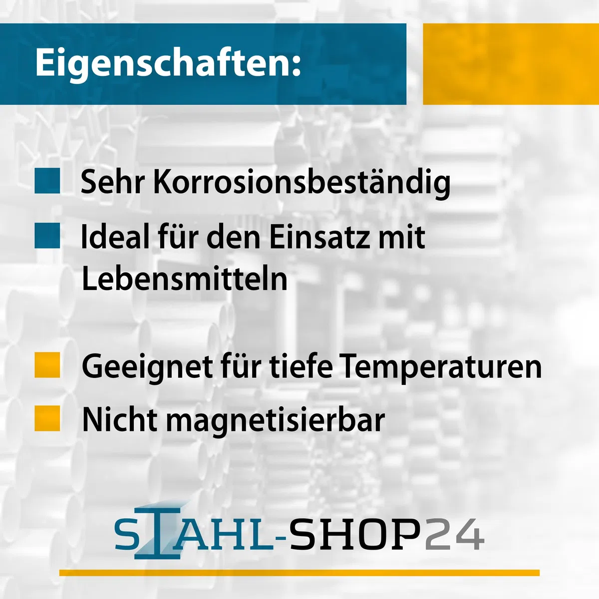 Stahl-Shop24 Edelstahl T-Stahl 1000 mm V2A 25x25x3mm rostfreier Zuschnitt für Werkbank Maschinenrahmen Möbelbau Lebensmittelindustrie Montageprofil nicht magnetisch hygienisch