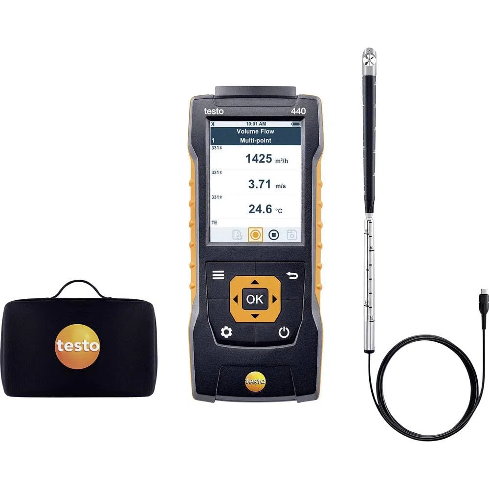 Testo 440 Flügelpumpen-Set, 16 mm