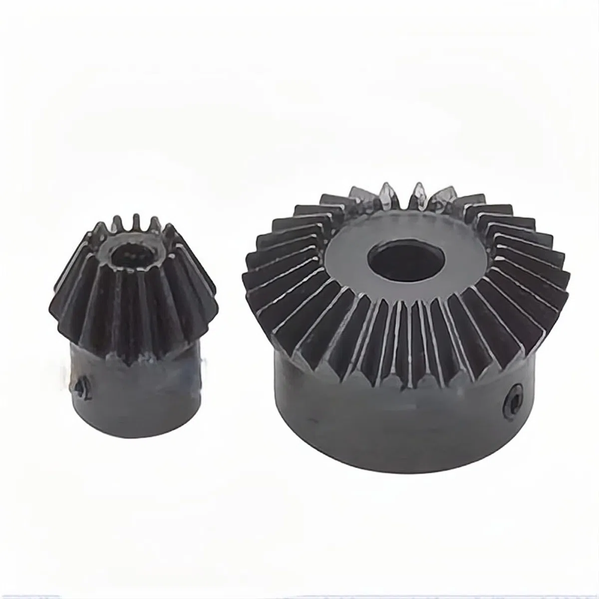 Gehrungsgetriebe 1 Paar 1: 2 Schräggetriebe 1.5 Modul 15 Zähne: 30 Zähnegetriebe, 90 Grad Bohrung 6 mm 8 mm 10 mm, DIY Teileausrüstung Ritzel mechanisch (Size : 15T Bore 8mm+30T Bore 8mm)