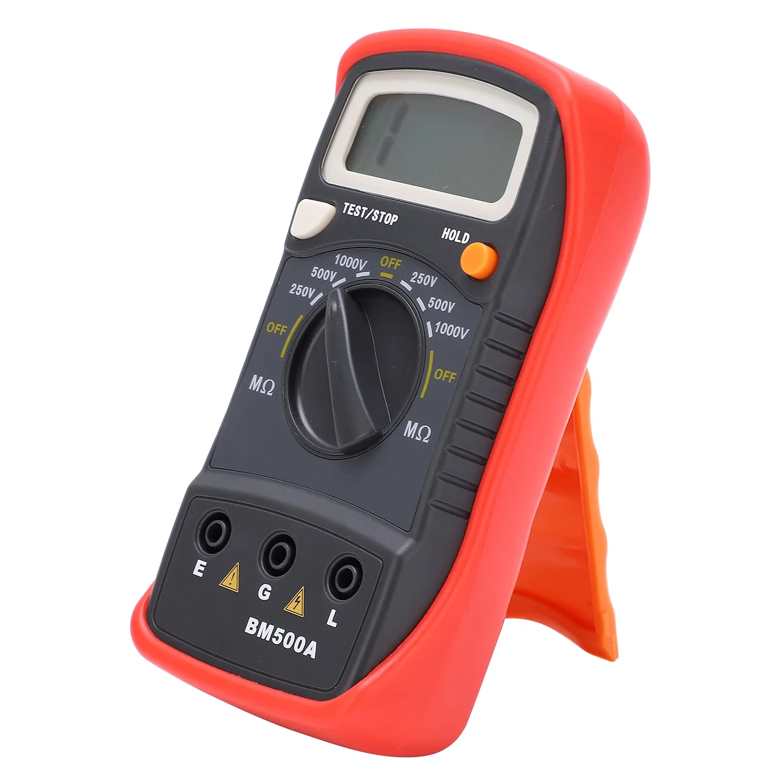 Isolationswiderstandstester, Digitales Megaohmmeter für Wartung, Test und Inspektion, 250 V, 500 V, 1000 V