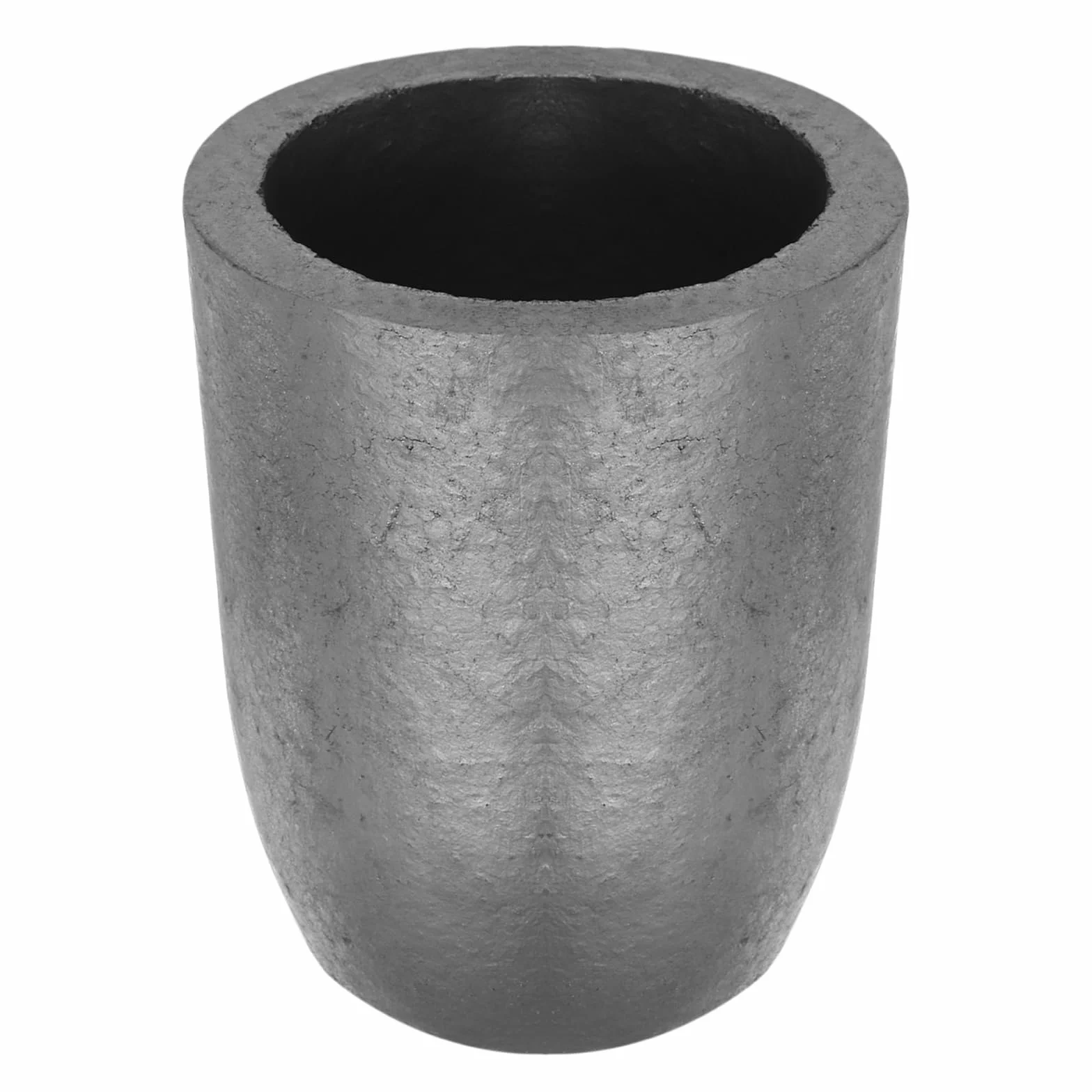 QUARKZMAN Silicium-Graphit-Schmelztiegel, 6 kg Schmelztiegel Kupfergussbecher Metallschmelzbarren zum Schmelzen von Gold, Silber, Kupfer,102 mm IDx145 mm H