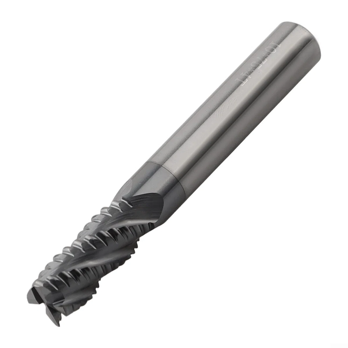 AlTiN beschichteter Vollhartmetall-Schruppfräser, 4 Zähne Design für effektiven Materialabtrag in der Fertigung (10mm)
