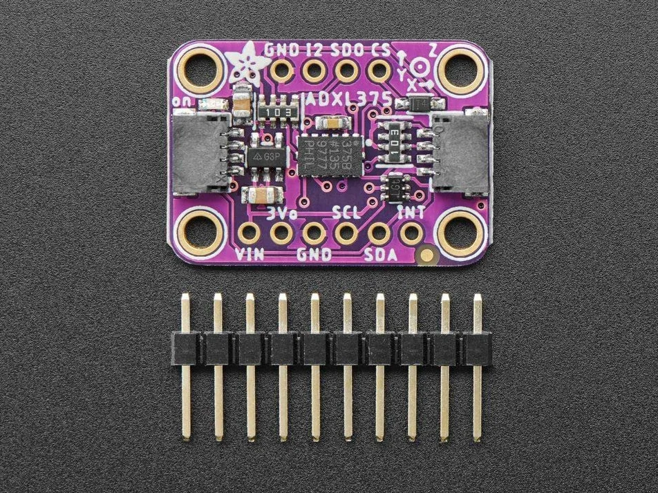 Adafruit ADXL375 - High G Beschleunigungsmesser (+-200g) mit I2C und SPI - STEMMA QT/Qwiic