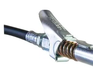Fettpressenkupplung G-XL M10x1 – Hochdruck Kupplung für Fettpresse – Schmiernippel Kupplung für Abschmierarbeiten an Traktor, Landmaschinen, Baumaschinen und Werkstatt, robuste Metallausführung