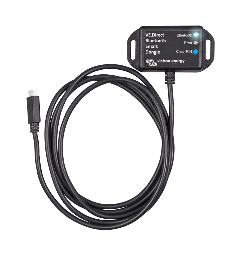 Victron Energy VE.Direct Smart Dongle (Bluetooth) – Drahtlose Überwachung für BMV & MPPT – Kompatibel mit iOS & Android über die VictronConnect App | Kabellose Überwachung für BMV und MPPT