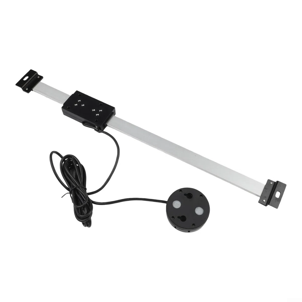 DRO Display 0–300 mm digitale lineare Skala, 0,01 mm Genauigkeit, externe Anzeige mit schneller Geschwindigkeit von 304,8 cm/s, LCD-Bildschirm, schwarzes Gehäuse