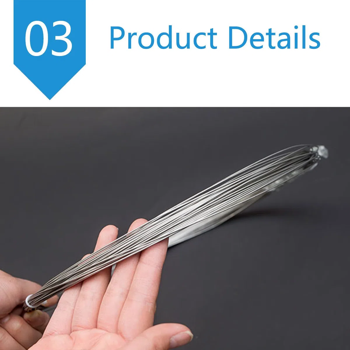 Nitinol-Formgedächtnisdraht – 5 Meter vorgeformter Nitinoldraht for Präzisionstechnik und mechanische Anwendungen(1.1mm)
