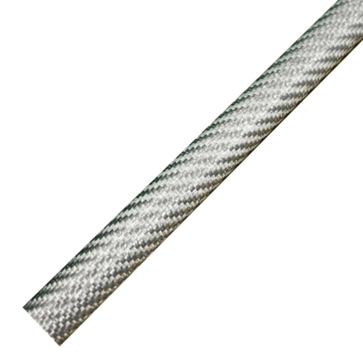Carbohnfaserrohre Carbonfaserstäbe Kohlefaser-Rohr Runde glänzende Kohlefaserrohre, Silberne leichte Carbonfaser-Rohre mit 2mm Wandstärke, Twill Weave hohlen Carbon Rohr Stabilisator für DIY Segelboo