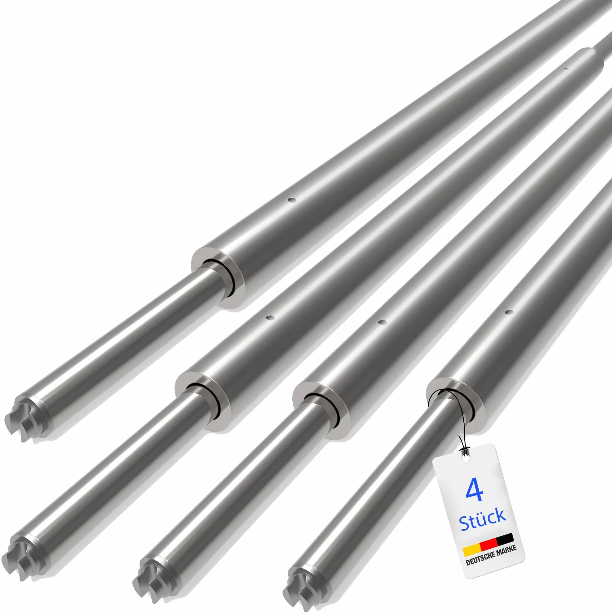 Rundsperrbalken, Sperrstange, Klemmbalken, 1200-1600 mm, Kombizapfen 19/24mm | für Airlineschiene | Kombi-Anker-Schiene | Stäbchenschiene (4)