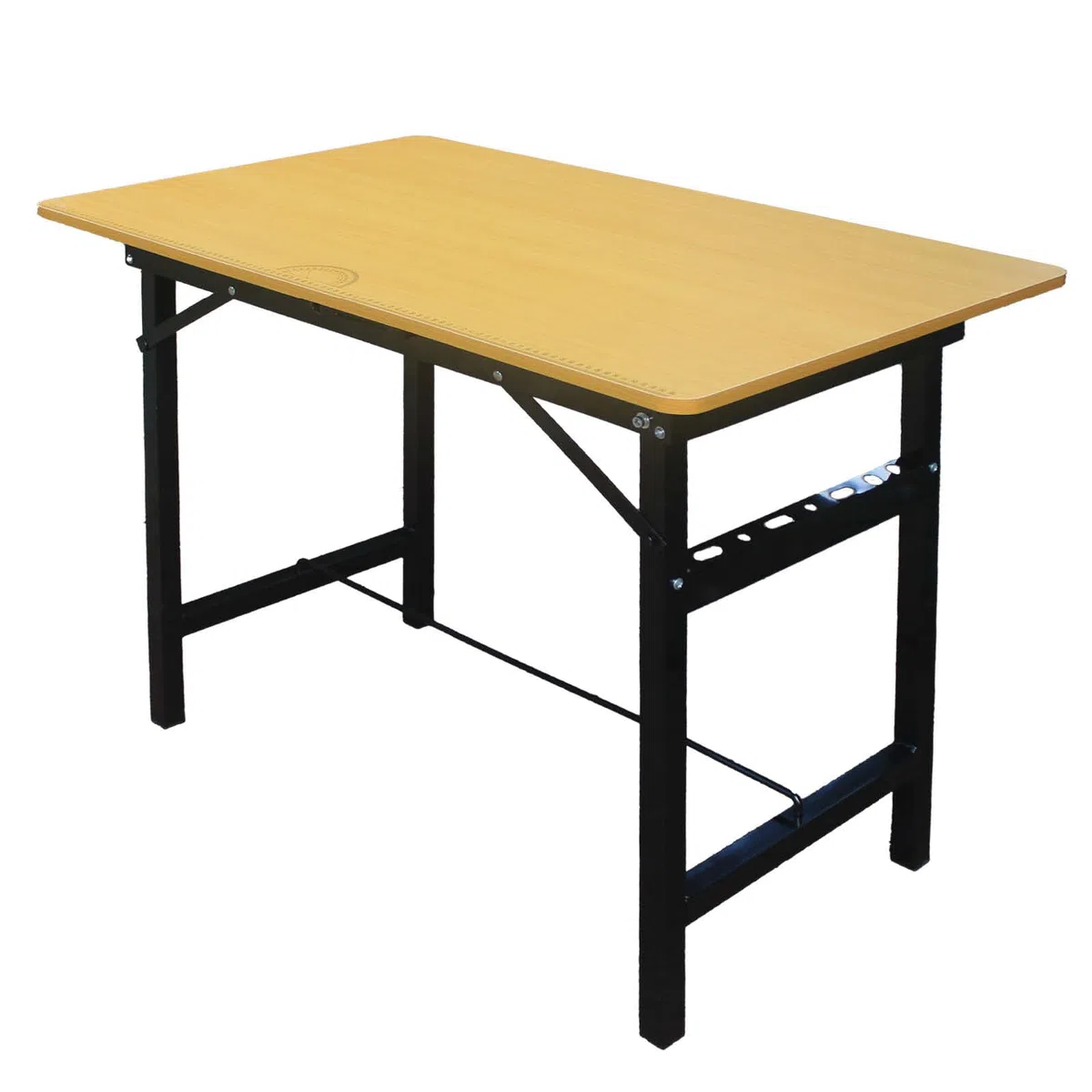 TRUTZHOLM Werkbank 100 x 60 x 75 cm klappbar Werktisch 150 kg belastbar, Arbeitsplatte mit Lineal und Winkelmesser, linierter Arbeitstisch mit Tragegriff Arbeitsbank Werkstatteinrichtung