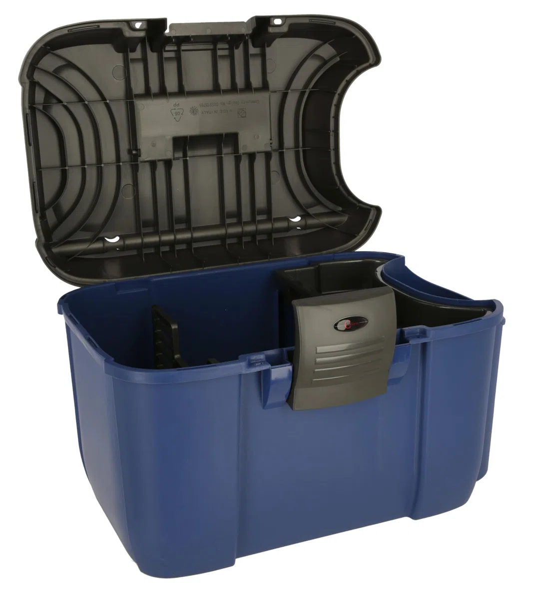 Covalliero Putzbox Jumbo blau/schwarz mit herausnehmbaren Einsatz