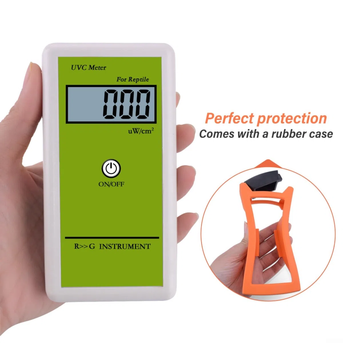 Hochgenaue UVB-Meter-Detektor-Tester-Sonnenschein-Tester-Kreisel-Pet-Detektion,UVB-Messgerät-Detektor-Tester zur Sonnenlampen-Erkennung