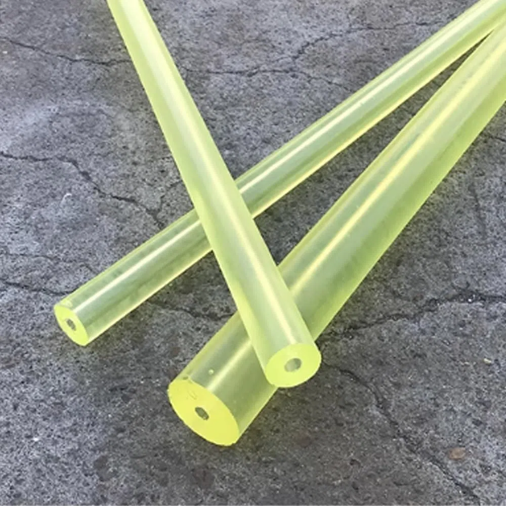 Elastische Gummistäbe, PU-Polyurethan-Hohlstab, Länge 500 mm Durchmesser, 16–100 mm Öffnung, 6 8 10 mm Urethanrohre, elastische Gummistäbe, durchscheinende Kunststoffstäbe(50 * 8MM)