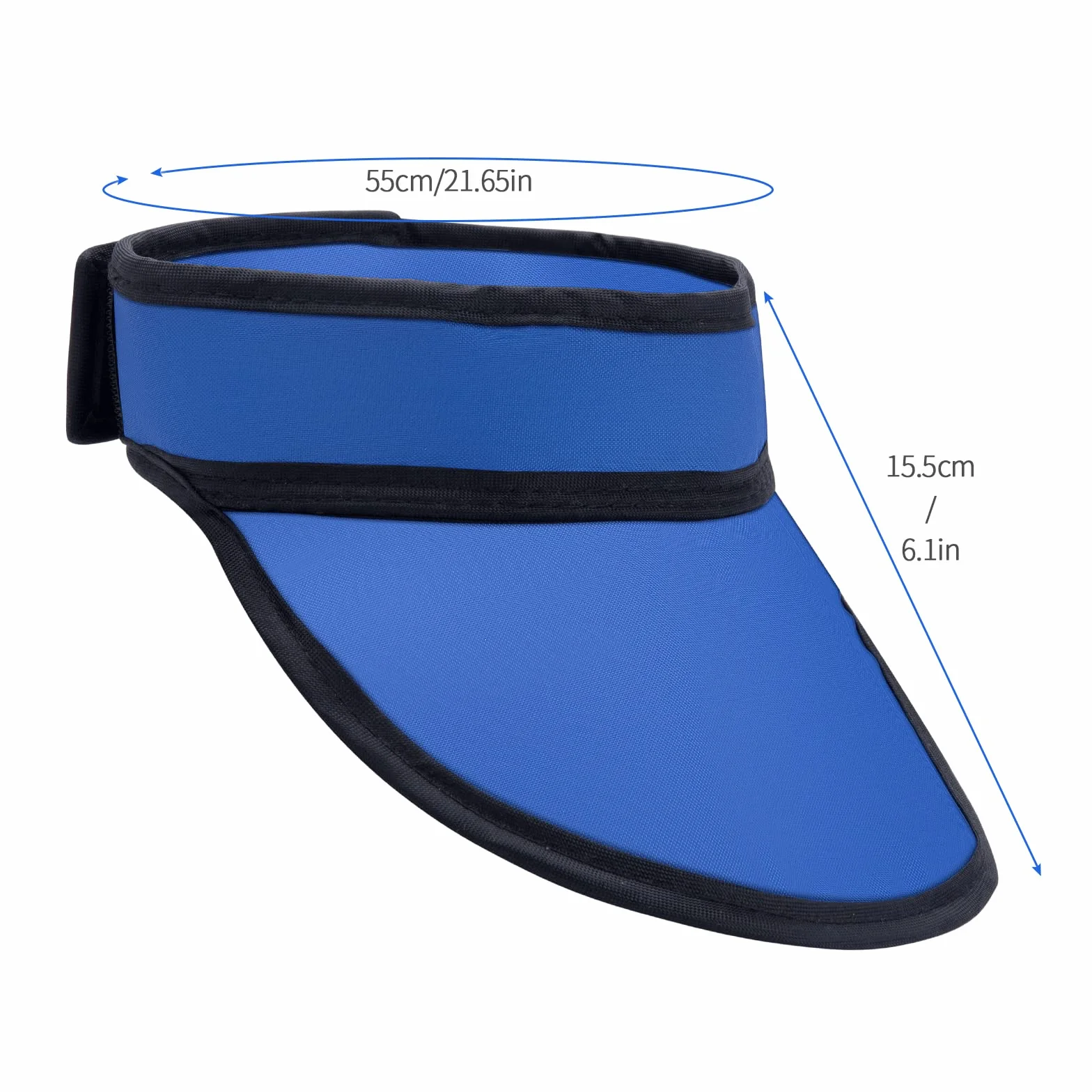 Dental Lead Thyroid Shield Collar 0.5mmPb - Leichter Bleischutz für Krankenhäuser Labore Pflegeheime Erwachsene Unisex (Blau)