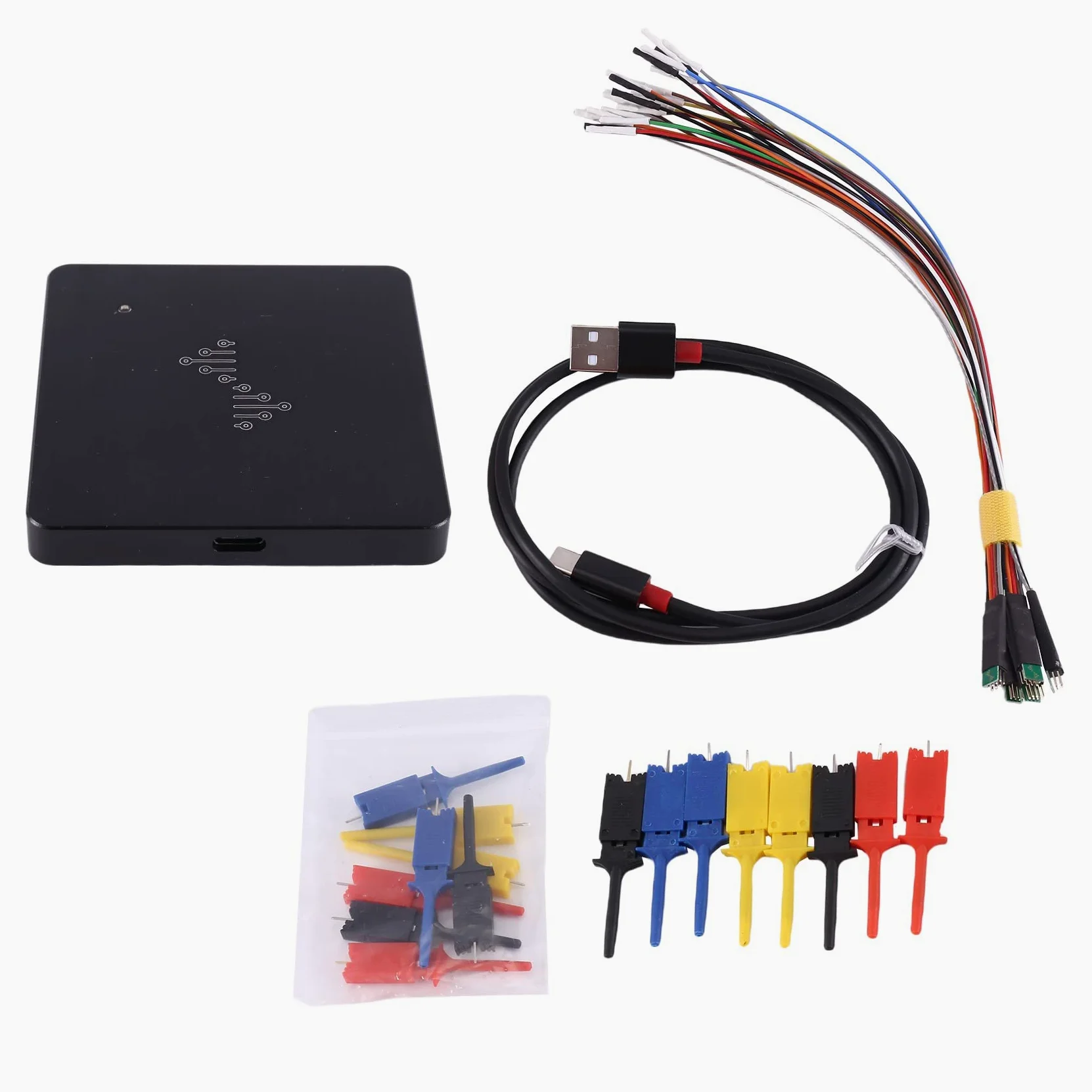 DSLogic Logikanalysator Bandbreite zu 400 MB Abtastung Logikanalysator 16G Tiefe Basisversion USB-Basierter Logikanalysator Schwarzer Logikanalysator