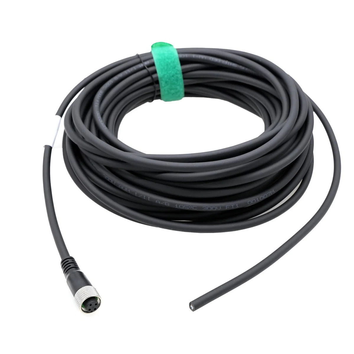 HangTon Sensorgeber-Stellantrieb, M12 A, kodiert, 4-polige Buchse, Abschirmkabel zum Öffnen von Draht für industrielle Automatisierung, Gerät-Netzwerk-Gerät, Canopen, IO Link, Profibus, 10 m