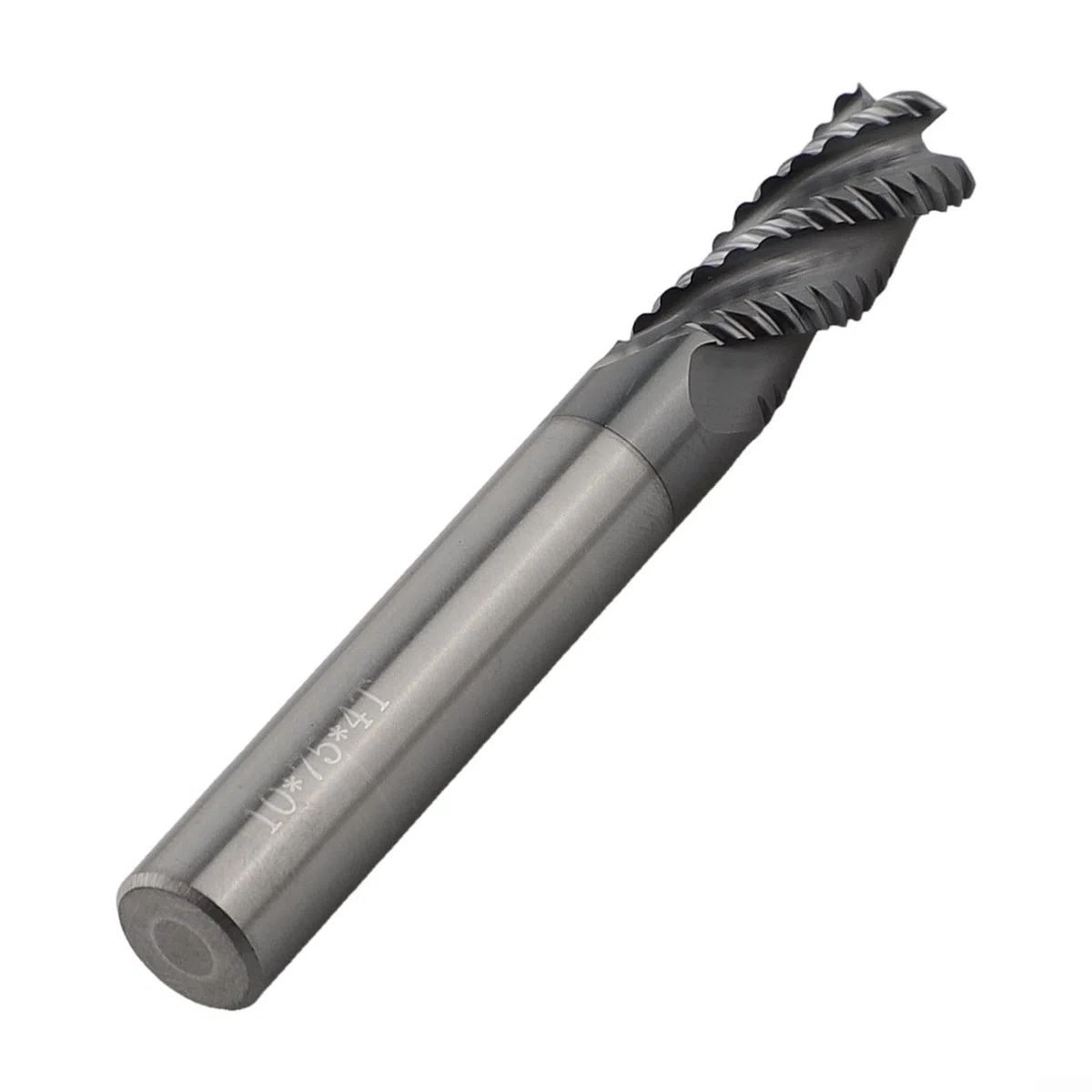 AlTiN beschichteter Vollhartmetall-Schruppfräser, 4 Zähne Design für effektiven Materialabtrag in der Fertigung (10mm)