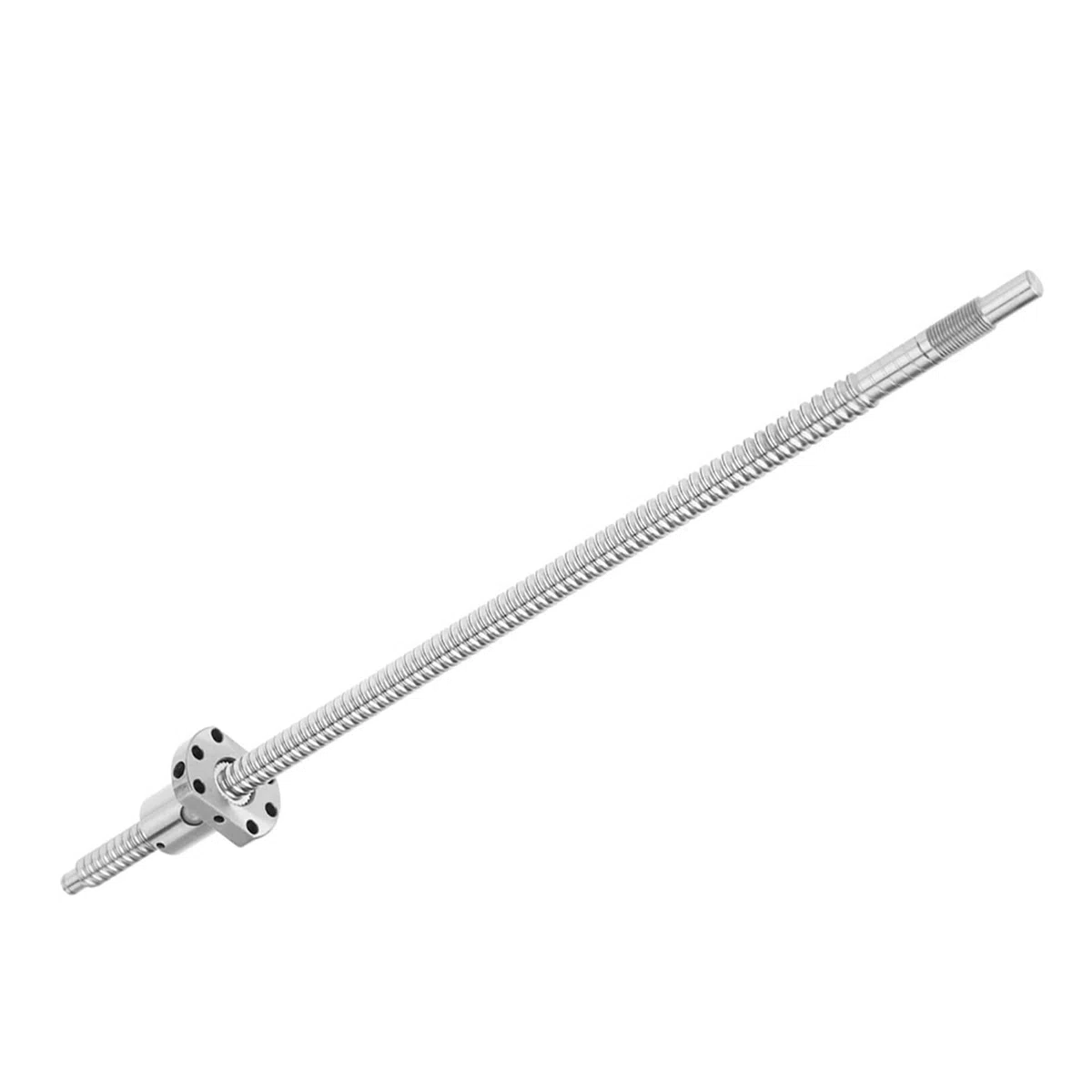 Fafeicy SFU1204 Kugelumlaufspindel 400mm mit Spielfreier Kugelmutter, Gerollte Spindel, Geringe Reibung, Hohe Effizienz, Präzise Positionierung, 12 mm Schraubendurchmesser
