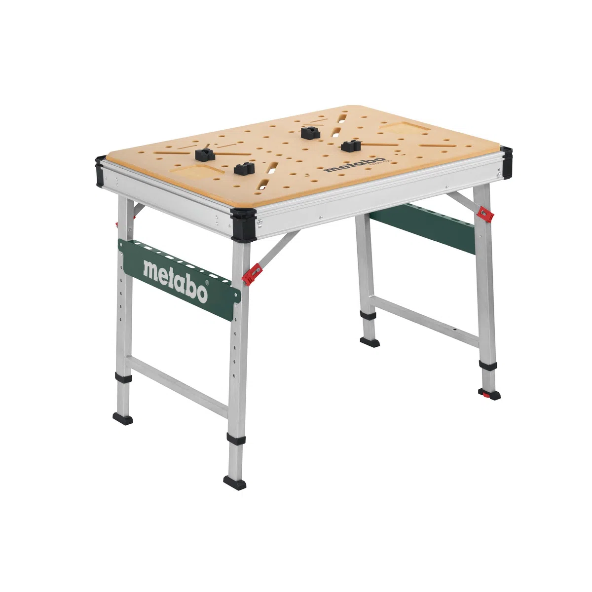 metabo Multifunktionstisch MWB 100, Klappbare Werkbank & Montagetisch