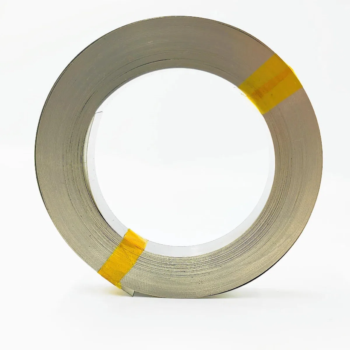 Reines Nickel-Metall, Nickelstreifen for Batterie-Punktschweißen, 99,96% Reinheit, 0,1–0,2 mm Dicke, 6–10 mm Breite, Silber, 1 Rolle(0.2x8mmx10m)