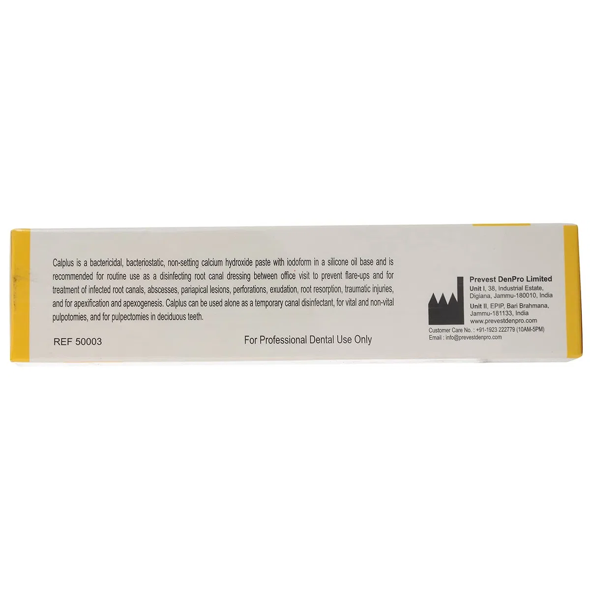 Calplus Calcium Hydroxide Paste - 3 gms