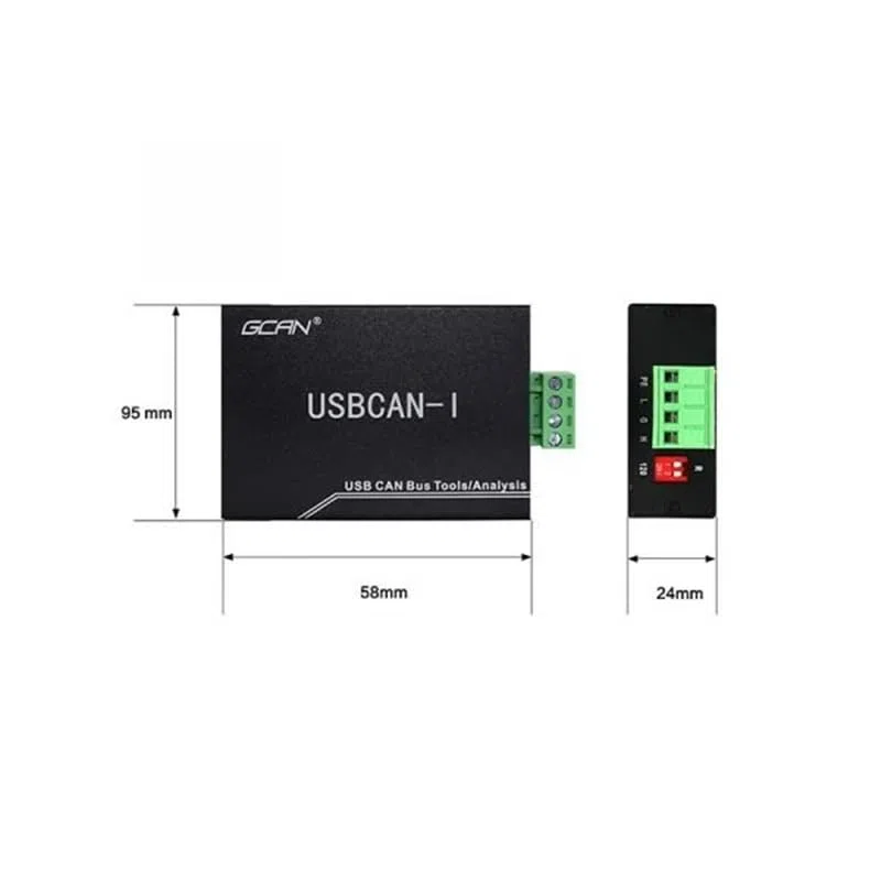 USBCAN-I Pro USB-zu-CAN-Bus-Analysator, CAN-Debugging, CANopen-Protokollanalyse, Usbcan-Modul
