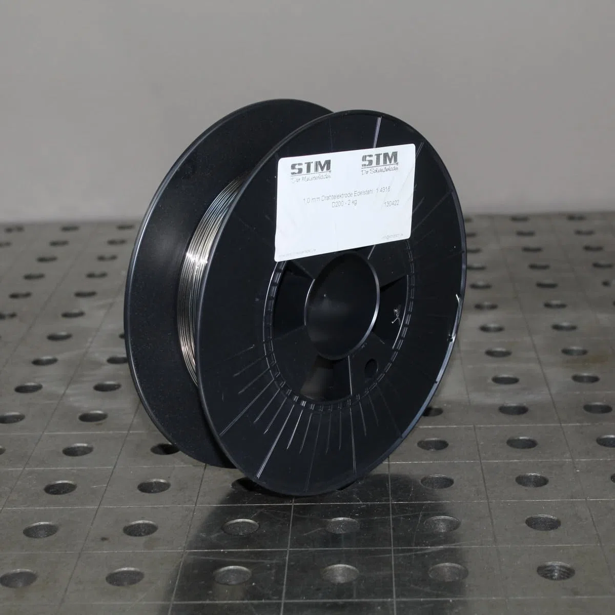 Edelstahl Schweißdraht VA V2A 308L 1.4316 1,0mm 0,5-15kg MIG MAG Niro Inox STM (D200, 2 Kg)