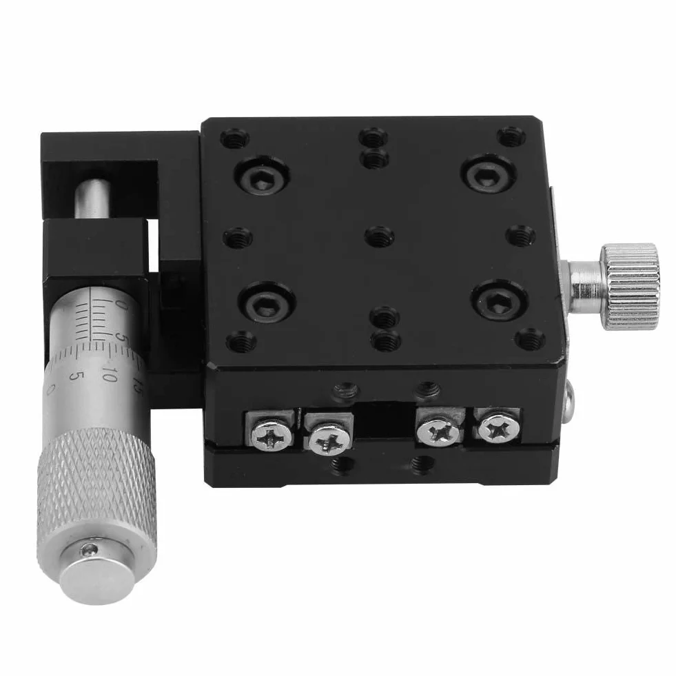 SEMX40-AS X Micrometh Manual Feine Tuning Cross Roller Präzision Lineare Stufen X Lineare Stufen Für Produktionsmaschinen-Testgeräte 40 * 40 Mm
