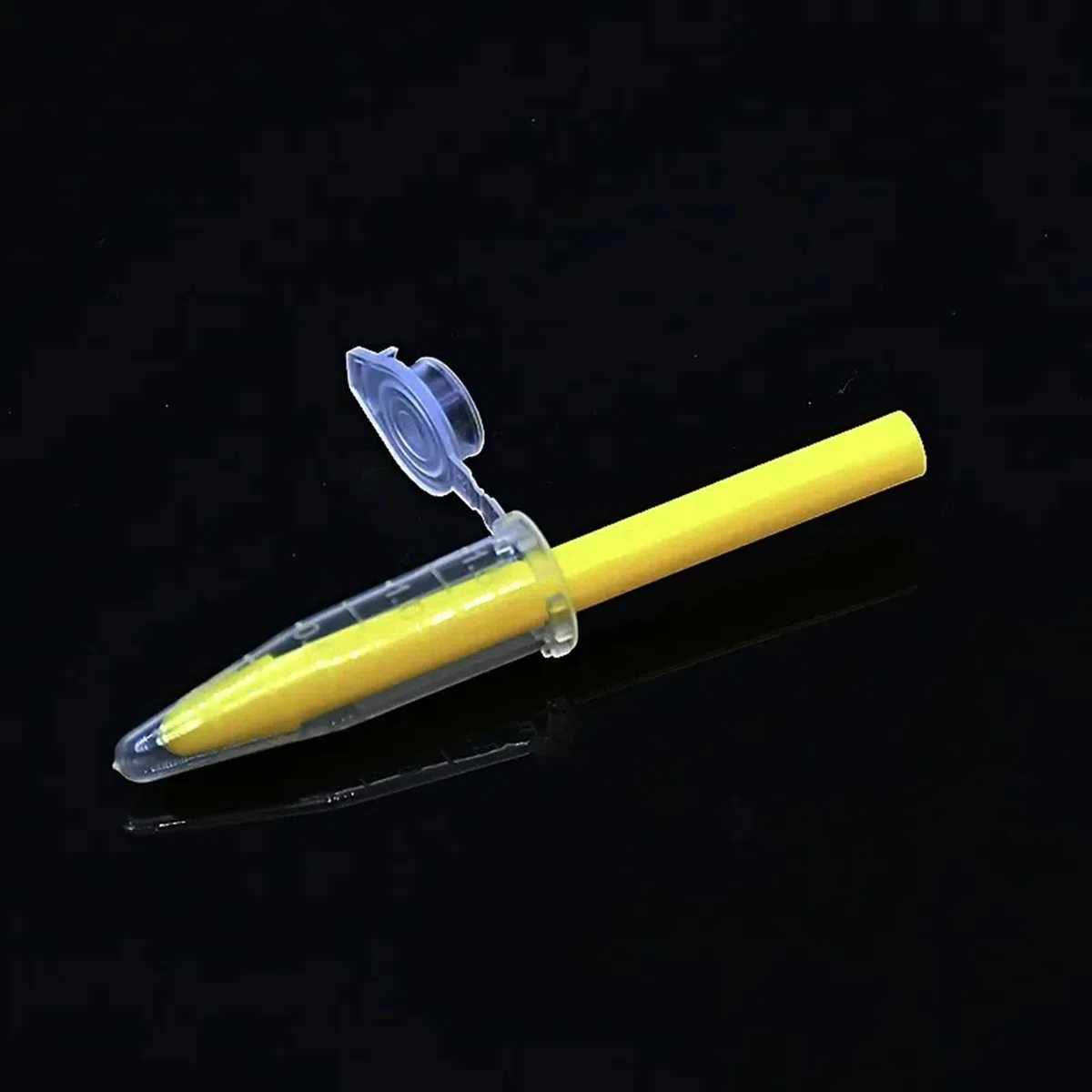 Generic Laborgeräte Polypropylen-Stößel, Kunststoff-Mahlstab, PP-Stab, untere Spitze for 1,5 ml Zentrifugenröhrchen, Durchm. 5,5 mm L 70 mm Kann autoklaviert Werden 50/PK